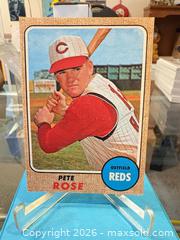 MaxSold Auction: 1960s Topps Cincinnati Reds Baseball Card - Maple Ridge (British Columbia, Canada) PARTNER MANAGED Estate Sale Online Auction - Blanshard