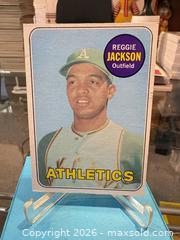 MaxSold Auction: 1969 Topps Reggie Jackson #260 Oakland Athletics Baseball Card - Maple Ridge (British Columbia, Canada) PARTNER MANAGED Estate Sale Online Auction - Blanshard