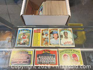 MaxSold Auction: 1970s Topps Baseball Trading Cards, Hundreds (200–300) - Maple Ridge (British Columbia, Canada) PARTNER MANAGED Estate Sale Online Auction - Blanshard