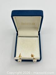 MaxSold Auction: Birks 18k Gold Pearl Stud Earrings - Ottawa (Ontario, Canada) PARTNER MANAGED Downsizing Online Auction - Mc Garry Terr (STORAGE)