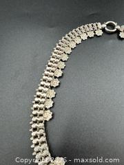 MaxSold Auction: Silver Vintage Bohemian Statement Necklace - Ottawa (Ontario, Canada) PARTNER MANAGED Downsizing Online Auction - Mc Garry Terr (STORAGE)