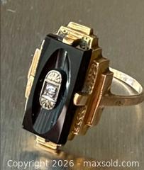 MaxSold Auction: Antique 10K Art Deco Birks Dingwall Ring - Toronto (Ontario, Canada) PARTNER MANAGED Estate Sale Online Auction - Empress Avenue (CONDO)