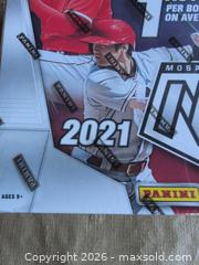 MaxSold Auction: 2021 Panini Baseball Sealed Hobby Box - Welland (Ontario, Canada) SELLER MANAGED Reseller Online Auction - Young Road
