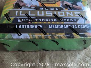 MaxSold Auction: 2021 Panini Mega Box Football (7 Packs, 5 Cards/Pack) - Welland (Ontario, Canada) SELLER MANAGED Reseller Online Auction - Young Road