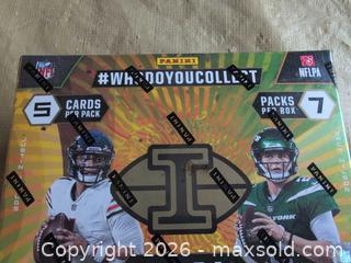 MaxSold Auction: 2021 Panini Mega Box Football (7 Packs, 5 Cards/Pack) - Welland (Ontario, Canada) SELLER MANAGED Reseller Online Auction - Young Road