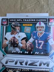 MaxSold Auction: 2021 Panini Prizm Football Sealed Hanger Box - Welland (Ontario, Canada) SELLER MANAGED Reseller Online Auction - Young Road