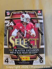 MaxSold Auction: 2021 Panini Select Football Blaster Box - Welland (Ontario, Canada) SELLER MANAGED Reseller Online Auction - Young Road