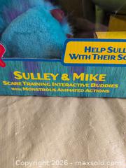 MaxSold Auction: Disney Pixar Sulley & Mike Animated Talking Plush Set - Welland (Ontario, Canada) SELLER MANAGED Reseller Online Auction - Young Road