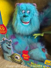 MaxSold Auction: Disney Pixar Sulley & Mike Animated Talking Plush Set - Welland (Ontario, Canada) SELLER MANAGED Reseller Online Auction - Young Road