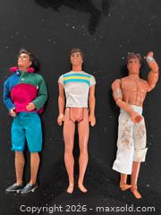 MaxSold Auction: Lot of Approximately 12-inch Male Fashion Dolls, 1980s–1990s - Welland (Ontario, Canada) SELLER MANAGED Reseller Online Auction - Young Road