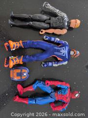 MaxSold Auction: Marvel Spider-Man & Spider-Themed Skater Action Figures 6-7 in - Welland (Ontario, Canada) SELLER MANAGED Reseller Online Auction - Young Road
