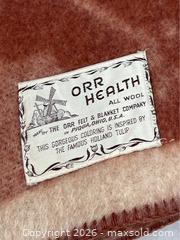 MaxSold Auction: 100% Wool Orr Health Blanket - Campbell (California, USA) PARTNER MANAGED Estate Sale Online Auction -  Dell Avenue