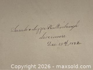 MaxSold Auction: Antique 1880’s-90’s Scrapbooks - Campbell (California, USA) PARTNER MANAGED Estate Sale Online Auction -  Dell Avenue