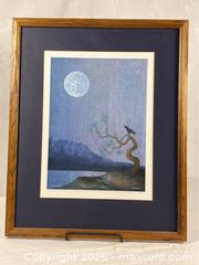 MaxSold Auction: Framed Limited Edition Print of a Raven and the Moon - Campbell (California, USA) PARTNER MANAGED Estate Sale Online Auction -  Dell Avenue