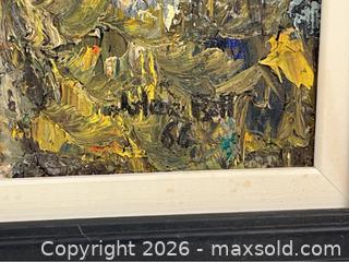 MaxSold Auction: Original Painting of a Turbulent Sea - Campbell (California, USA) PARTNER MANAGED Estate Sale Online Auction -  Dell Avenue
