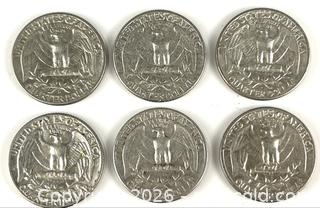 MaxSold Auction: Ten Washington U.S. Silver Quarter Dollars - Campbell (California, USA) PARTNER MANAGED Estate Sale Online Auction -  Dell Avenue