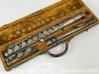 MaxSold Auction: Vintage Delarue French Made Flute - Campbell (California, USA) PARTNER MANAGED Estate Sale Online Auction -  Dell Avenue