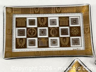 MaxSold Auction: Vintage MCM Georges Briard Bent Glass Trays - Campbell (California, USA) PARTNER MANAGED Estate Sale Online Auction -  Dell Avenue