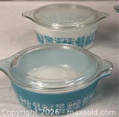 MaxSold Auction: Vintage Pyrex Covered Casserole Grouping - Campbell (California, USA) PARTNER MANAGED Estate Sale Online Auction -  Dell Avenue