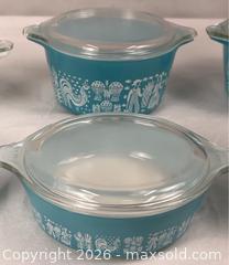 MaxSold Auction: Vintage Pyrex Covered Casserole Grouping - Campbell (California, USA) PARTNER MANAGED Estate Sale Online Auction -  Dell Avenue
