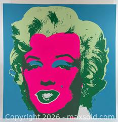 MaxSold Auction: STUNNING ANDY WARHOL SILKSCREEN 'PINK/BLUE MARILYN'  - Toronto (Ontario, Canada) PARTNER MANAGED Estate Sale Online Auction - Old Forrest Hill Road