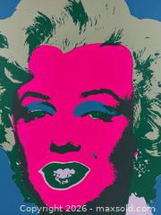 MaxSold Auction: STUNNING ANDY WARHOL SILKSCREEN 'PINK/BLUE MARILYN'  - Toronto (Ontario, Canada) PARTNER MANAGED Estate Sale Online Auction - Old Forrest Hill Road