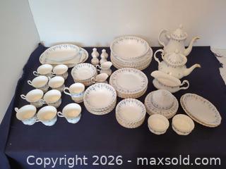 MaxSold Auction: Royal Albert Bone China Dinnerware Set - Memory Lane Pattern - Ottawa (Ontario, Canada) SELLER MANAGED Estate Sale Online Auction - Bramblegrove Crescent