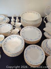MaxSold Auction: Royal Albert Bone China Dinnerware Set - Memory Lane Pattern - Ottawa (Ontario, Canada) SELLER MANAGED Estate Sale Online Auction - Bramblegrove Crescent
