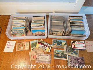 MaxSold Auction: Early to Mid 1900s Postcard Lot, 101–250 Cards - Bremerton (Washington, USA) SELLER MANAGED Estate Sale Online Auction - Burwell Street