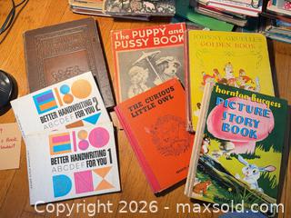 MaxSold Auction: Lot of Children's Picture, Activity & Educational Books (Vintage/Mixed) - Bremerton (Washington, USA) SELLER MANAGED Estate Sale Online Auction - Burwell Street