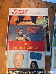 MaxSold Auction: Vintage 1930s–1950s Assorted Magazines (6–10) - Bremerton (Washington, USA) SELLER MANAGED Estate Sale Online Auction - Burwell Street