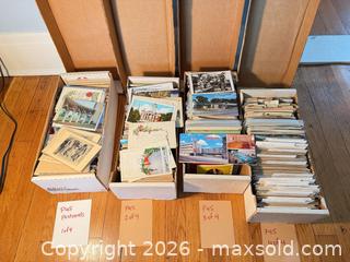 MaxSold Auction: Vintage Mid-20th Century Postcards, 201–500 pcs - Bremerton (Washington, USA) SELLER MANAGED Estate Sale Online Auction - Burwell Street