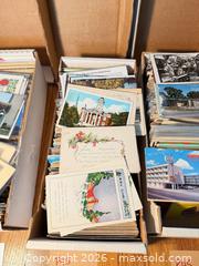 MaxSold Auction: Vintage Mid-20th Century Postcards, 201–500 pcs - Bremerton (Washington, USA) SELLER MANAGED Estate Sale Online Auction - Burwell Street