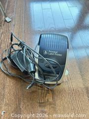 MaxSold Auction: Avery 09100 Personal Label Printer, Transparent Blue Cover - Toronto (Ontario, Canada) SELLER MANAGED Estate Sale Online Auction - Burnhamthorpe Crescent (CONDO)