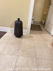 MaxSold Auction: Large Black & Bronze Hammered Metal Floor Vase - Toronto (Ontario, Canada) SELLER MANAGED Estate Sale Online Auction - Burnhamthorpe Crescent (CONDO)