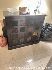 MaxSold Auction: Rustic Dark Brown & Black Wood Sideboard Buffet, Medium - Toronto (Ontario, Canada) SELLER MANAGED Estate Sale Online Auction - Burnhamthorpe Crescent (CONDO)