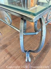 MaxSold Auction: Wrought Iron Scrollwork Coffee Table with Clear Glass Top - Toronto (Ontario, Canada) SELLER MANAGED Estate Sale Online Auction - Burnhamthorpe Crescent (CONDO)