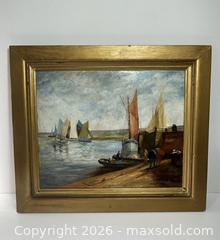MaxSold Auction: Vintage Oil Painting  - Toronto (Ontario, Canada) SELLER MANAGED Downsizing Online Auction - Maplewood Avenue