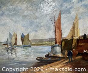 MaxSold Auction: Vintage Oil Painting  - Toronto (Ontario, Canada) SELLER MANAGED Downsizing Online Auction - Maplewood Avenue