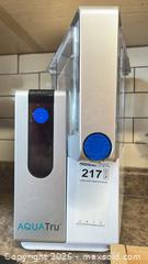 MaxSold Auction: AquaTru Countertop Reverse Osmosis Water Purifier — Silver/Clear B - Kingston (Ontario, Canada) Moving Online Auction - Lundy's Lane