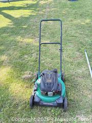 MaxSold Auction: Certified 150 cc Push Lawn Mower (Gas/Petrol) B - Kingston (Ontario, Canada) Moving Online Auction - Lundy's Lane