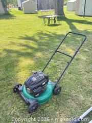 MaxSold Auction: Certified 150 cc Push Lawn Mower (Gas/Petrol) B - Kingston (Ontario, Canada) Moving Online Auction - Lundy's Lane