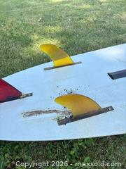 MaxSold Auction: Stand Up Paddleboard (10–12 ft) Fiberglass Tri-Fin with Paddle B - Kingston (Ontario, Canada) Moving Online Auction - Lundy's Lane