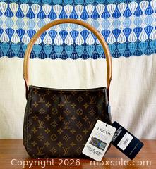 MaxSold Auction: Authentic LOUIS VUITTON Monogram Looping MM Shoulder Bag, 2001 - Hamilton (Ontario, Canada) SELLER MANAGED Estate Sale Online Auction - Gertrude Street