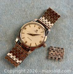 MaxSold Auction: Vintage OMEGA Seamaster Automatic Wristwatch with Stainless Steel Bracelet - Hamilton (Ontario, Canada) SELLER MANAGED Estate Sale Online Auction - Gertrude Street