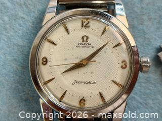 MaxSold Auction: Vintage OMEGA Seamaster Automatic Wristwatch with Stainless Steel Bracelet - Hamilton (Ontario, Canada) SELLER MANAGED Estate Sale Online Auction - Gertrude Street