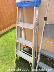 MaxSold Auction: 3 ladders  - Gananoque (Ontario, Canada) SELLER MANAGED Downsizing Online Auction -Elmwood Drive