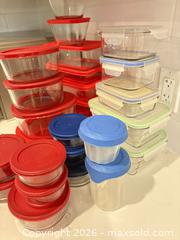 MaxSold Auction: Anchor and Rubbermaid and glass lock containers  - Gananoque (Ontario, Canada) SELLER MANAGED Downsizing Online Auction -Elmwood Drive