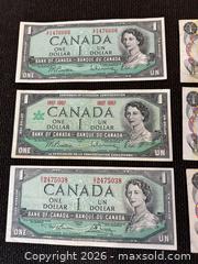 MaxSold Auction: Canadian Bank Notes x14 - Gananoque (Ontario, Canada) SELLER MANAGED Downsizing Online Auction -Elmwood Drive