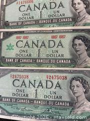 MaxSold Auction: Canadian Bank Notes x14 - Gananoque (Ontario, Canada) SELLER MANAGED Downsizing Online Auction -Elmwood Drive